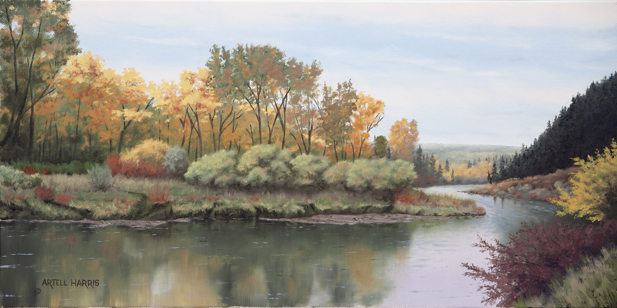 Click here to view Swan Valley Tributary II by artell harris