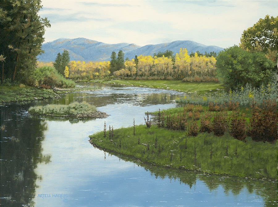 Swan Valley Tributary I by artell harris