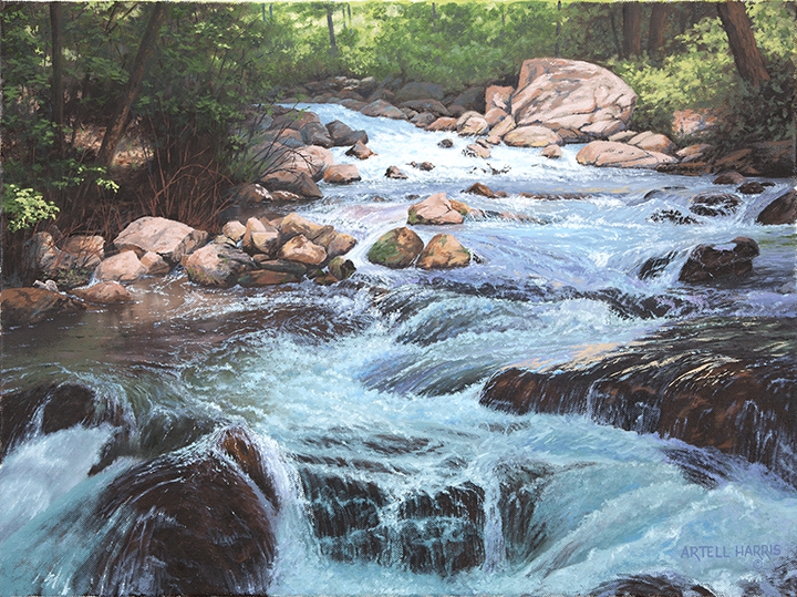 Cottonwood Creek #4 by artell harris