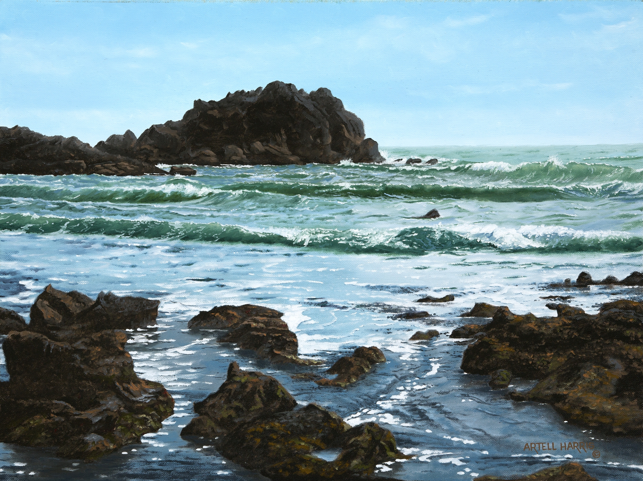 Low Tide by artell harris
