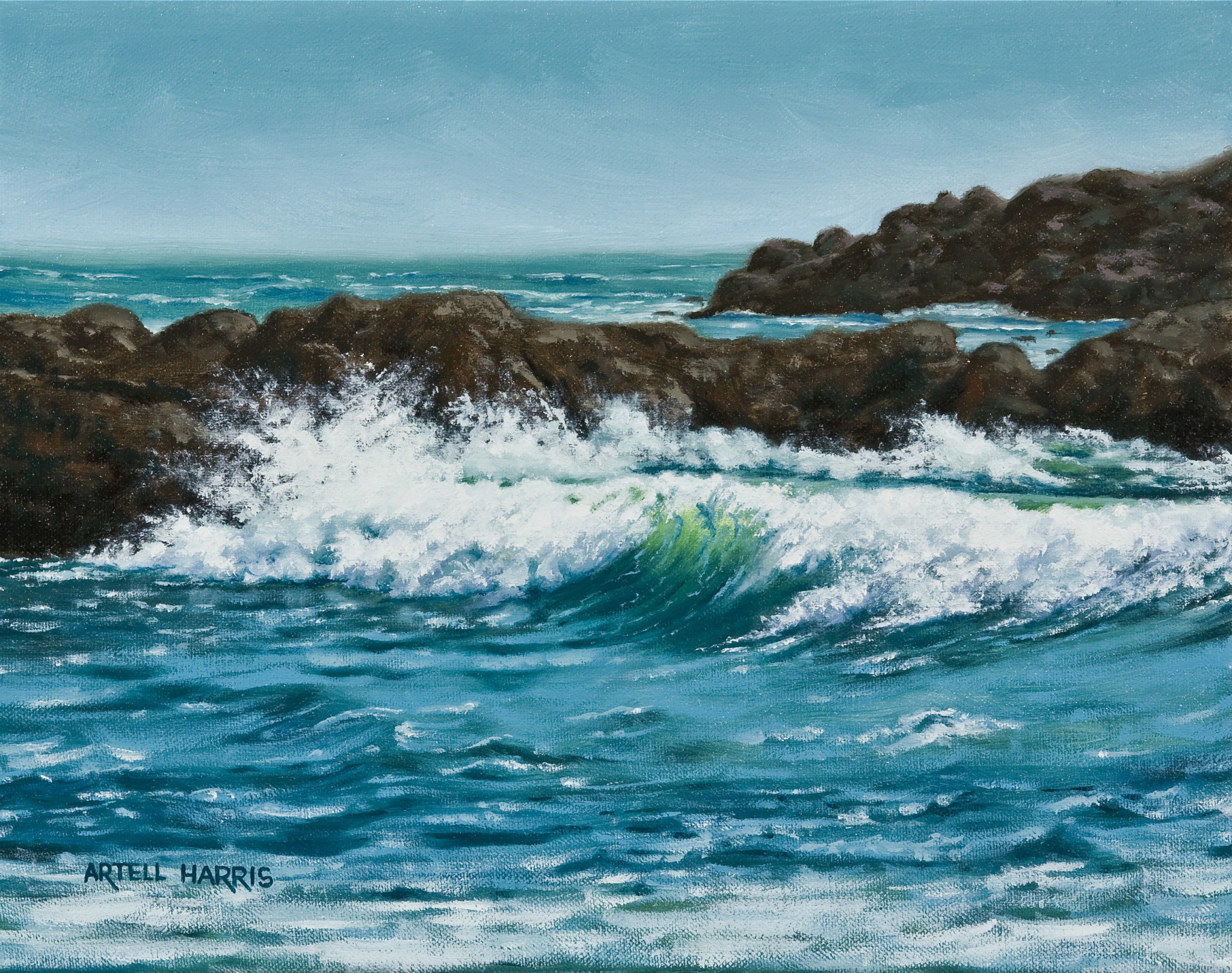 Oregon coast #1 by artell harris