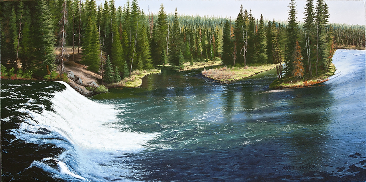 Cave Falls by artell harris