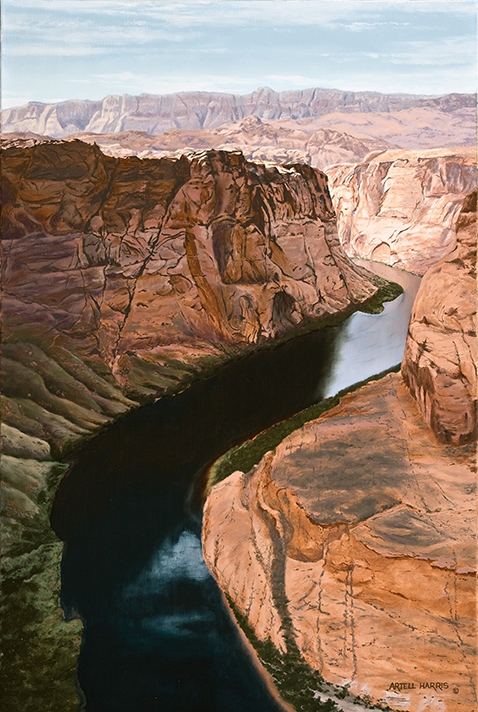 Click here to view Horseshoe Bend, Left by artell harris