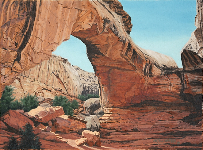 Hickman Bridge by artell harris