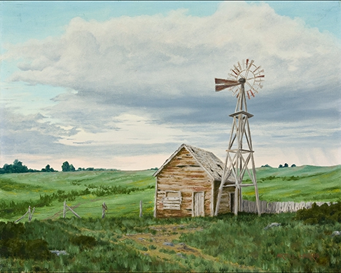 Windmill by artell harris