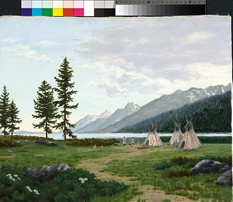 Teton Camp by artell harris