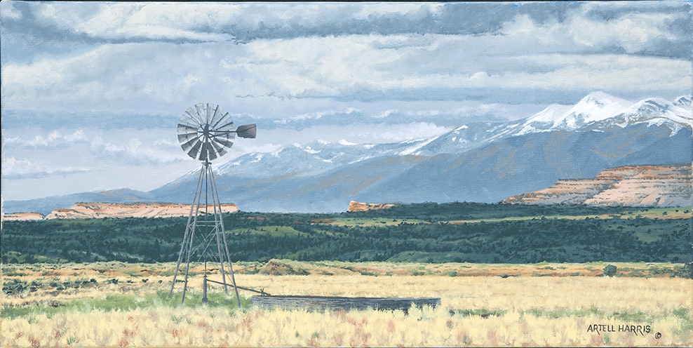 High Country Windmill by artell harris
